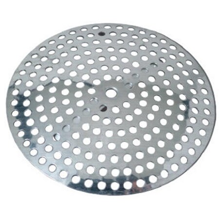 Highkey 3.12 in. Master Plumber Chrome Drain Strainer LR574260